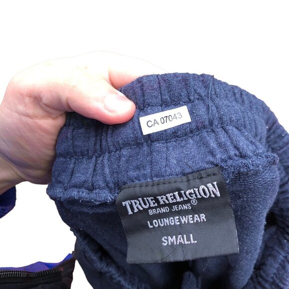 VINTAGE True Religion Shorts Small Blue - Picture 4 of 5